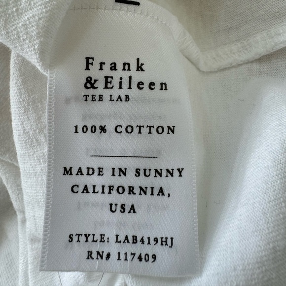 FRANK & EILEEN // The Perfect Tee white maxi Dress XS - Picture 5 of 6